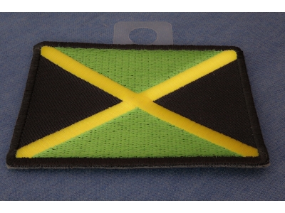Jamaican Flag Small Patch | Embroidered Patches